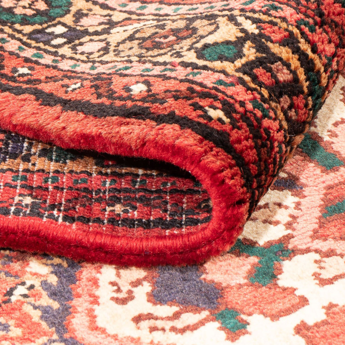 Tapis de couloir Tapis persan - Nomadic - 308 x 110 cm - bleu foncé