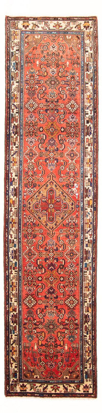 Tapis de couloir Tapis persan - Nomadic - 375 x 102 cm - rouge