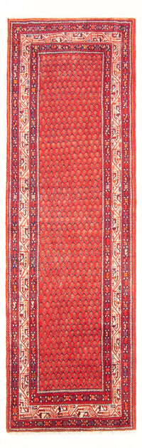 Tapis de couloir Tapis persan - Nomadic - 323 x 108 cm - rouge