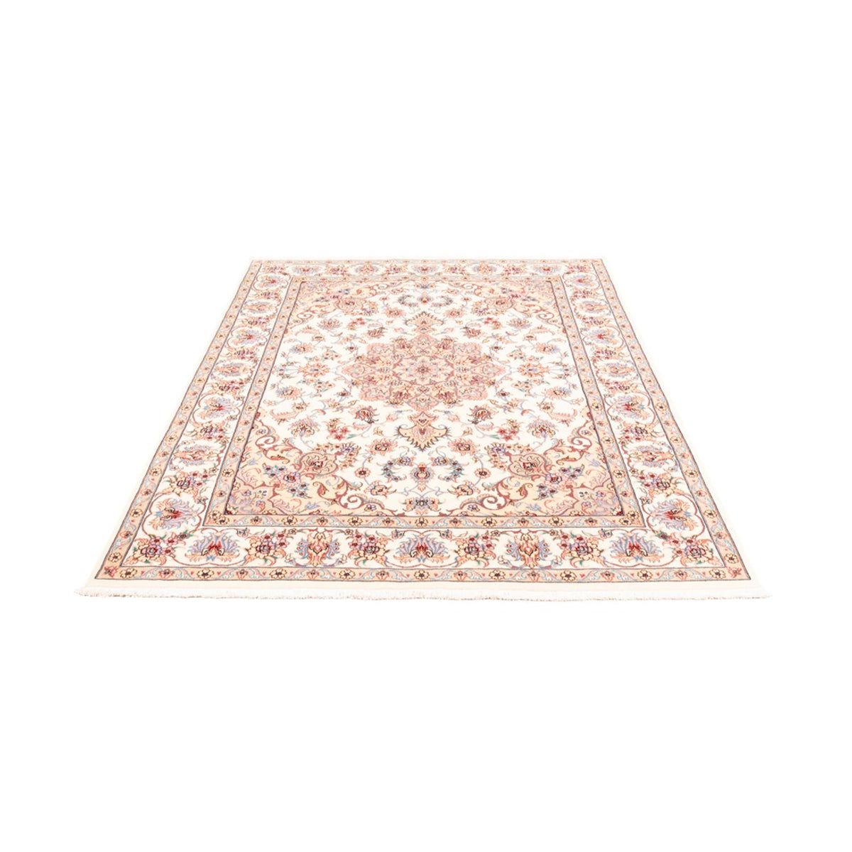 Tapis persan - Tabriz - 198 x 149 cm - crème