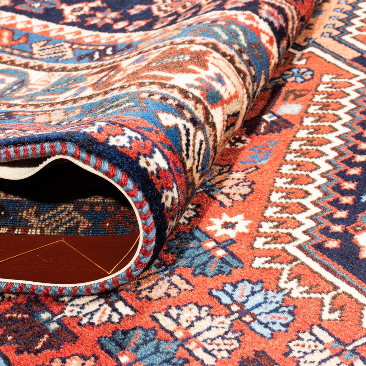 Tapis persan - Nomadic - 252 x 152 cm - rouge