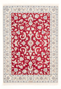 Tapis persan - Nain - Royal - 158 x 105 cm - rouge