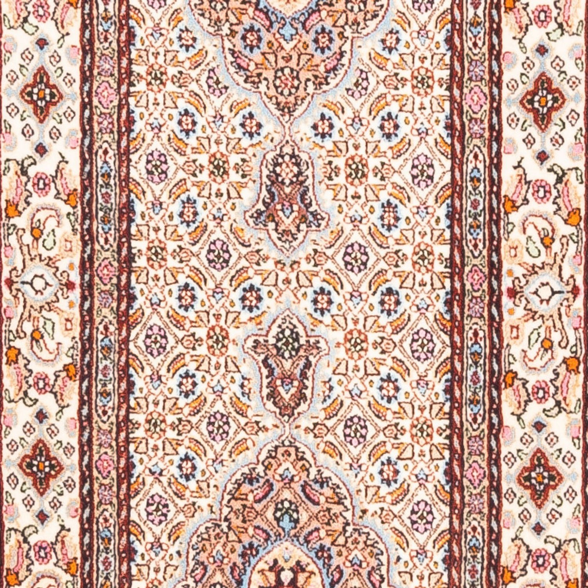 Tapis de couloir Tapis persan - Classique - 197 x 77 cm - crème