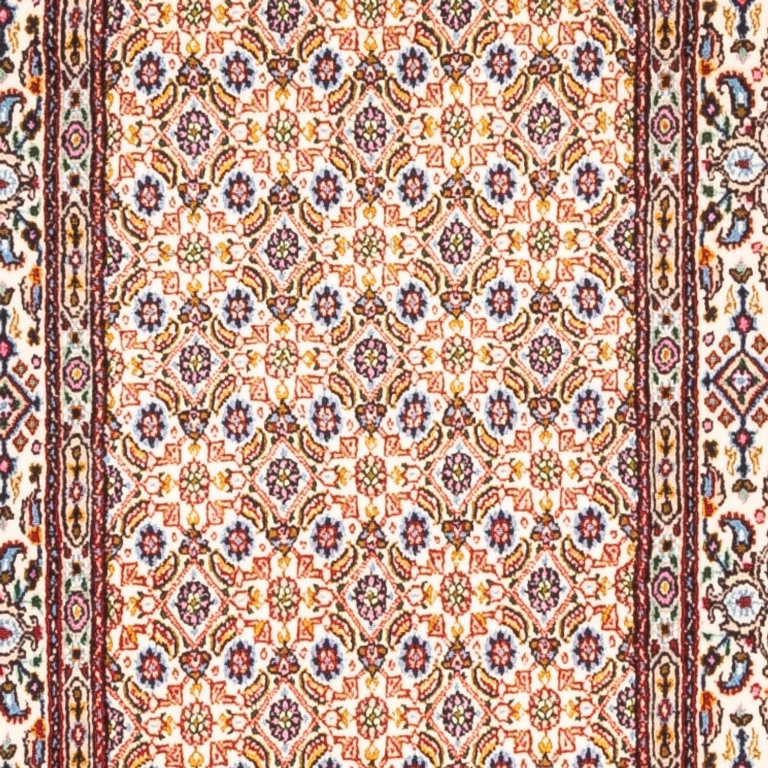 Tapis de couloir Tapis persan - Classique - 200 x 80 cm - crème