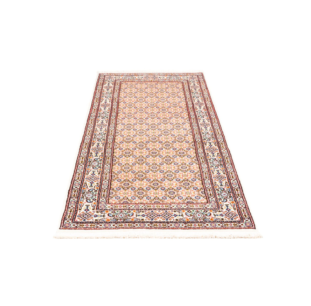Tapis de couloir Tapis persan - Classique - 200 x 80 cm - crème