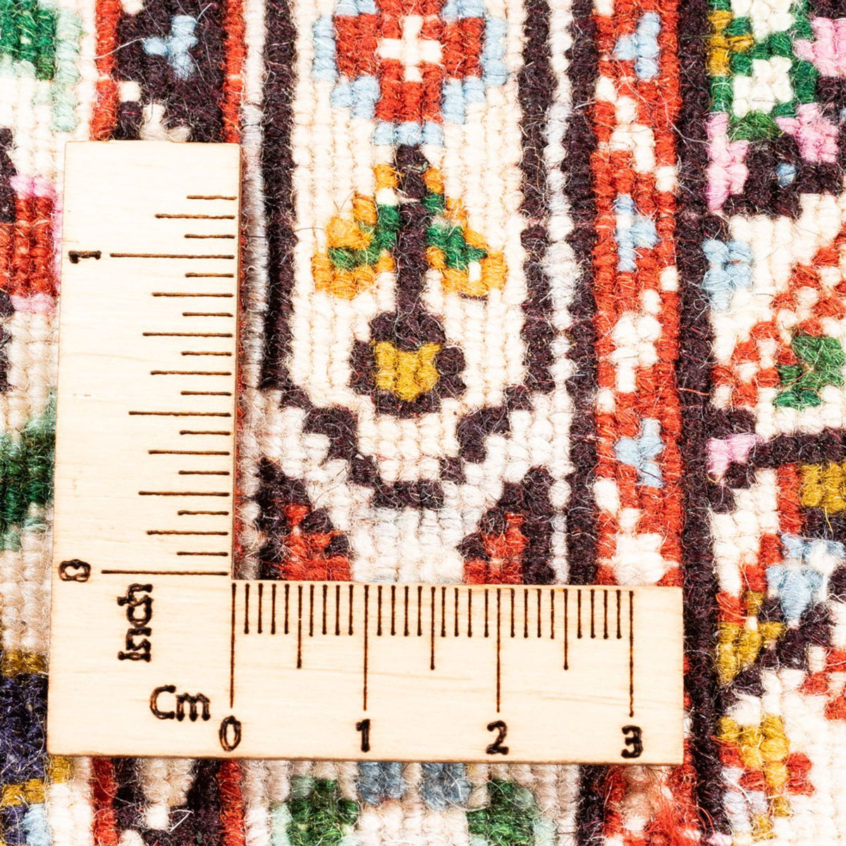 Tapis de couloir Tapis persan - Classique - 200 x 80 cm - crème