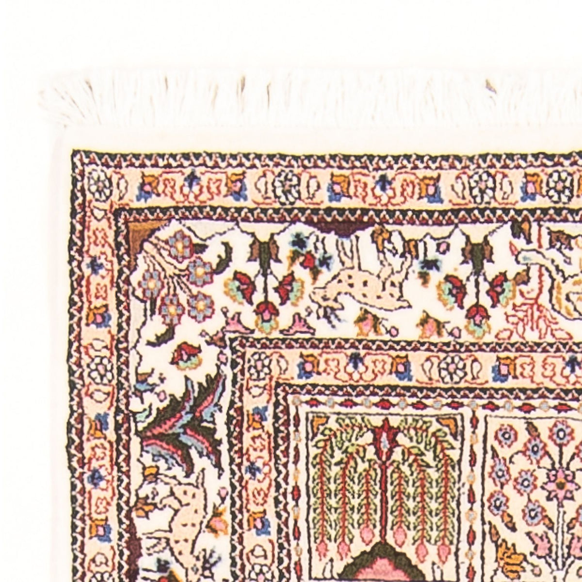 Tapis de couloir Tapis persan - Classique - 191 x 80 cm - crème