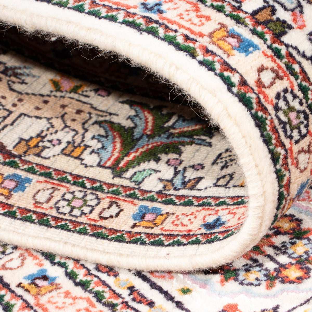 Tapis de couloir Tapis persan - Classique - 191 x 80 cm - crème