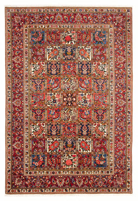 Tapis persan - Nomadic - 312 x 210 cm - rouge foncé