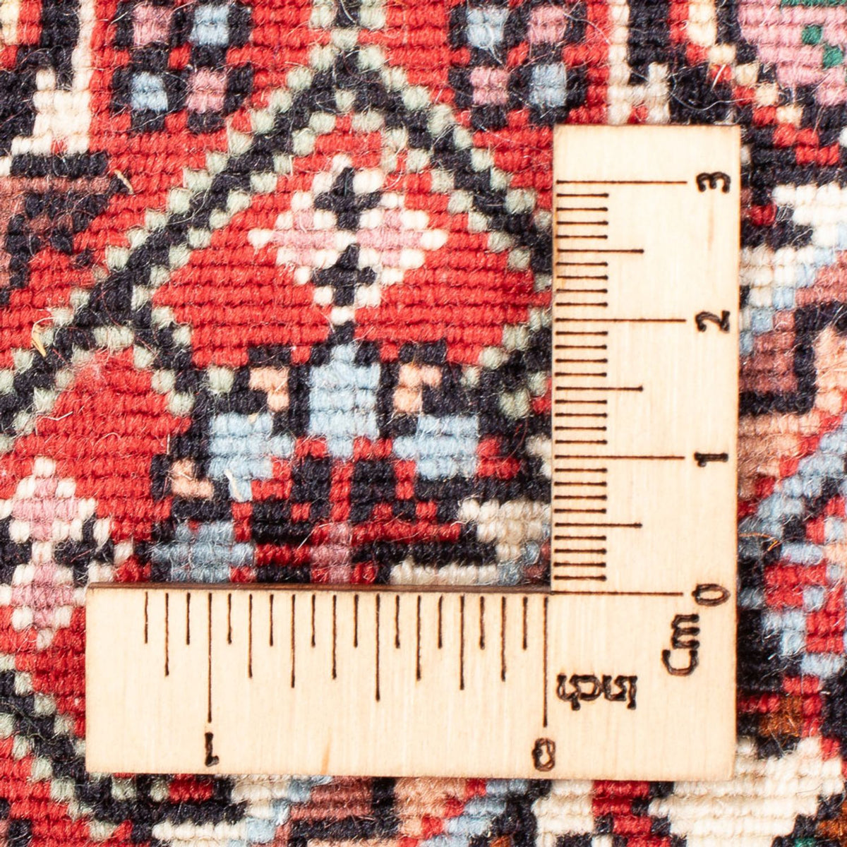 Tapis de couloir Tapis persan - Bidjar - 305 x 90 cm - beige