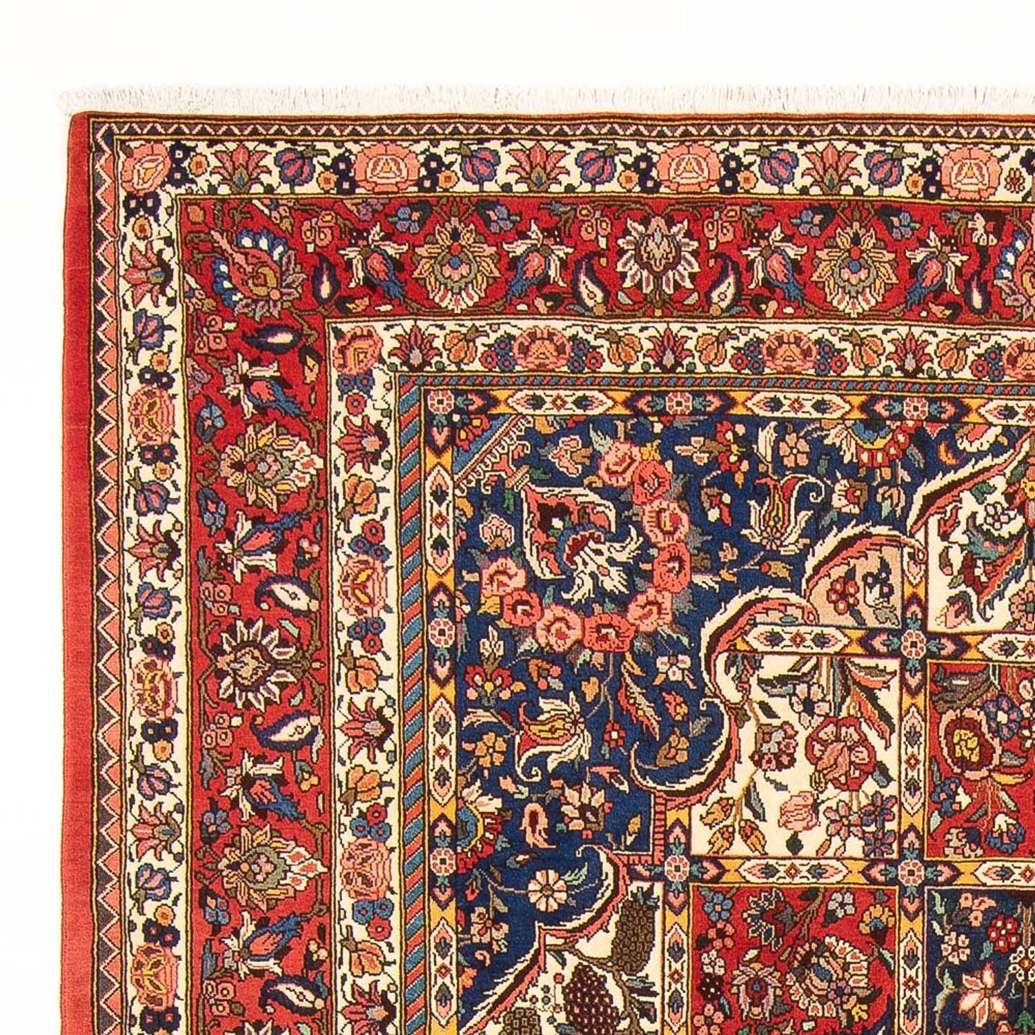 Tapis persan - Nomadic - 304 x 212 cm - bleu foncé