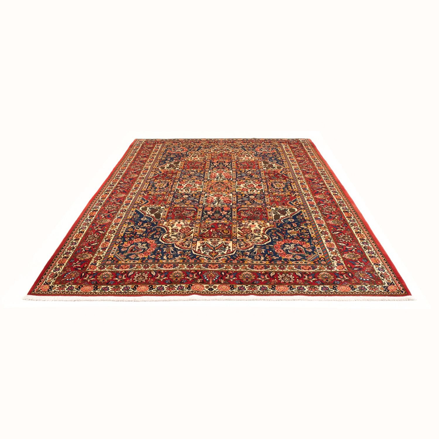 Tapis persan - Nomadic - 304 x 212 cm - bleu foncé