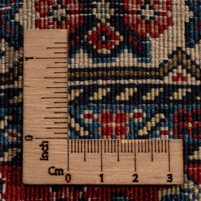 Tapis persan - Tabriz - Royal - 290 x 202 cm - rouge foncé