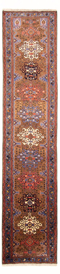Tapis de couloir Tapis persan - Nomadic - 407 x 100 cm - multicolore