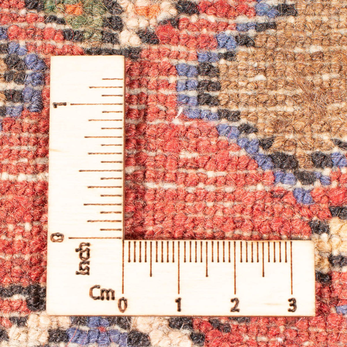 Tapis de couloir Tapis persan - Nomadic - 407 x 100 cm - multicolore