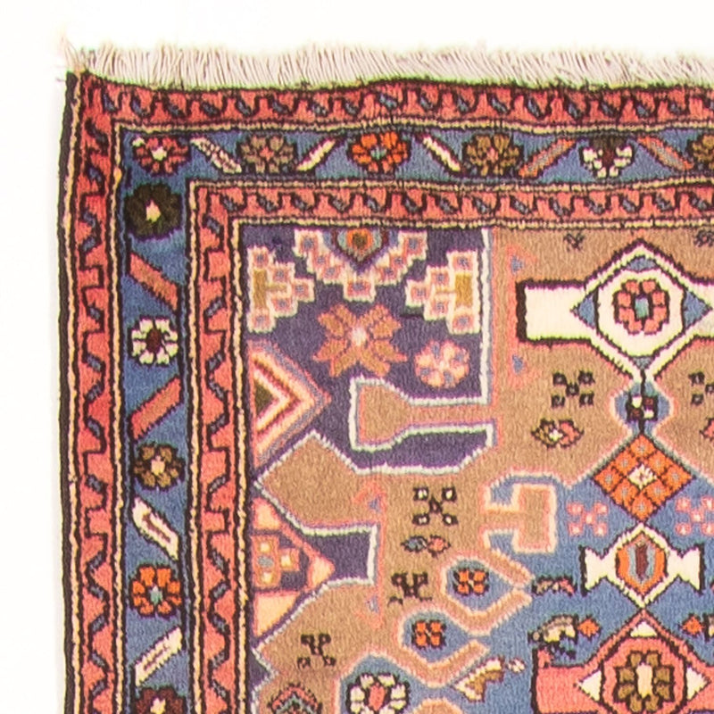 Tapis de couloir Tapis persan - Nomadic - 368 x 90 cm - multicolore