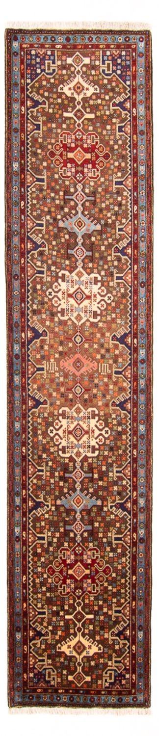 Tapis de couloir Tapis persan - Nomadic - 385 x 100 cm - multicolore
