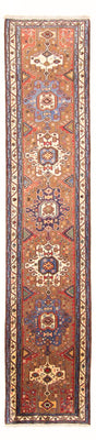Tapis de couloir Tapis persan - Nomadic - 372 x 95 cm - rouge