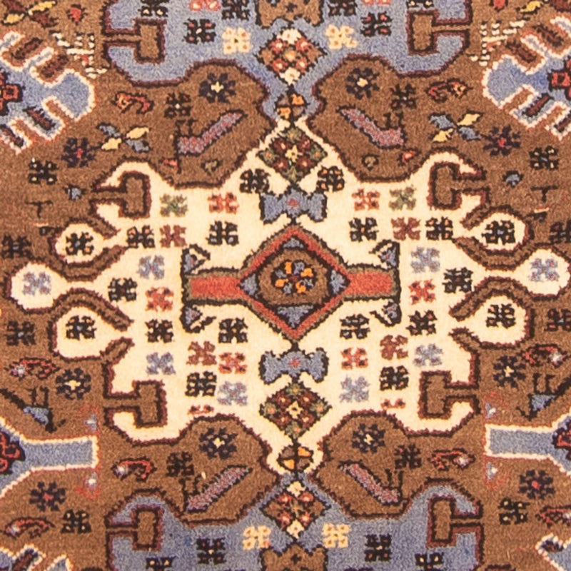 Tapis de couloir Tapis persan - Nomadic - 390 x 100 cm - multicolore