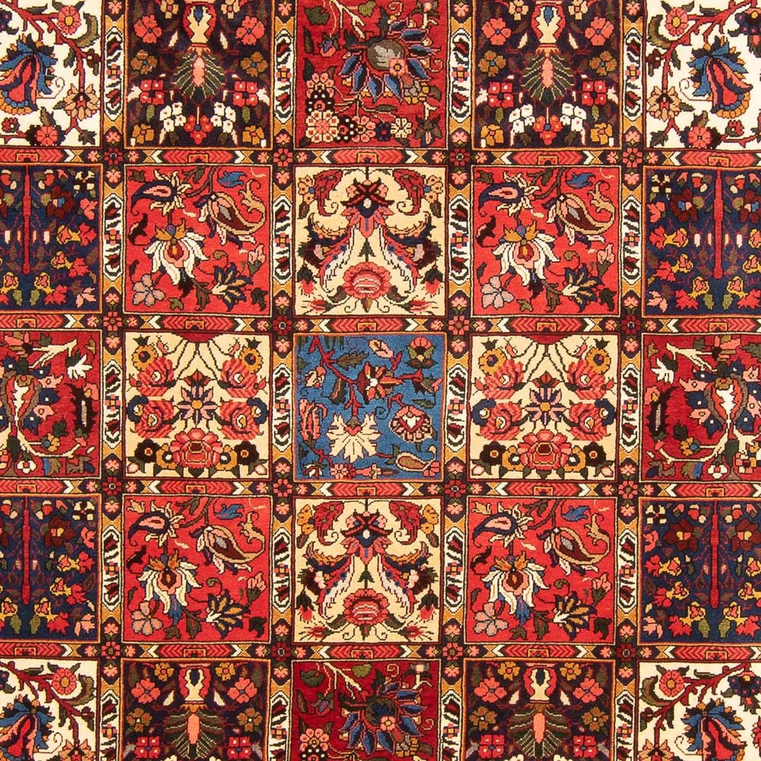 Tapis persan - Nomadic - 314 x 210 cm - rouge foncé