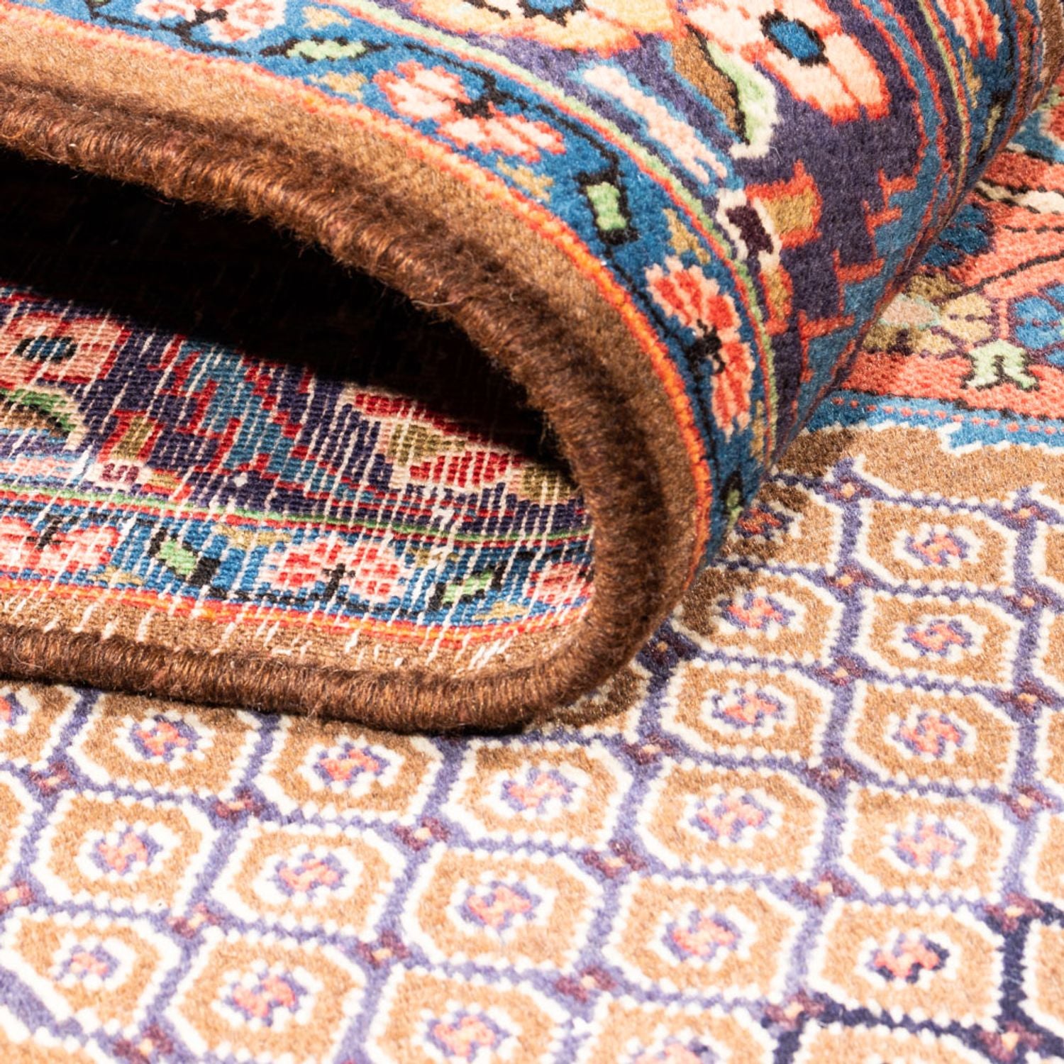 Tapis persan - Nomadic - 303 x 160 cm - rouge
