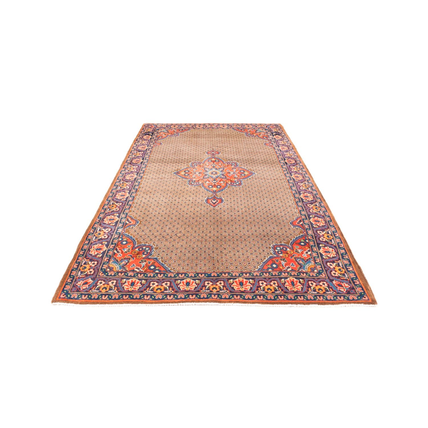 Tapis persan - Nomadic - 303 x 160 cm - rouge