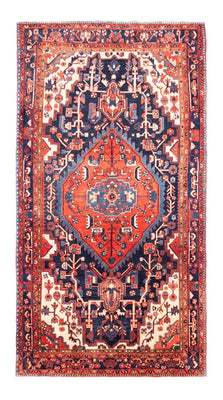 Tapis persan - Nomadic - 325 x 175 cm - bleu foncé
