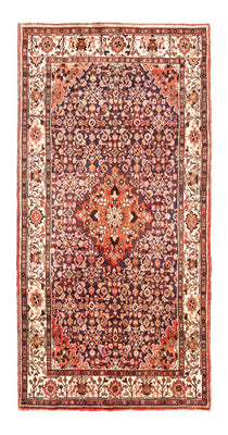 Tapis persan - Nomadic - 322 x 163 cm - bleu foncé