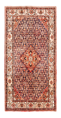 Tapis persan - Nomadic - 322 x 163 cm - bleu foncé