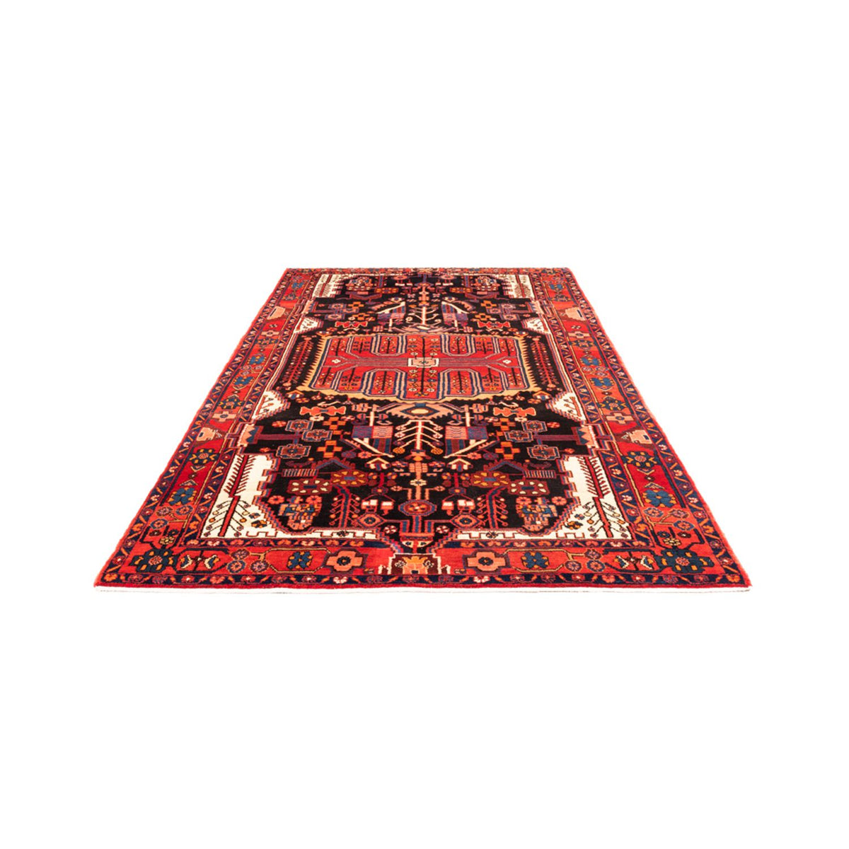 Tapis persan - Nomadic - 310 x 175 cm - rouge
