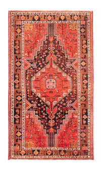 Tapis persan - Nomadic - 273 x 154 cm - bleu foncé