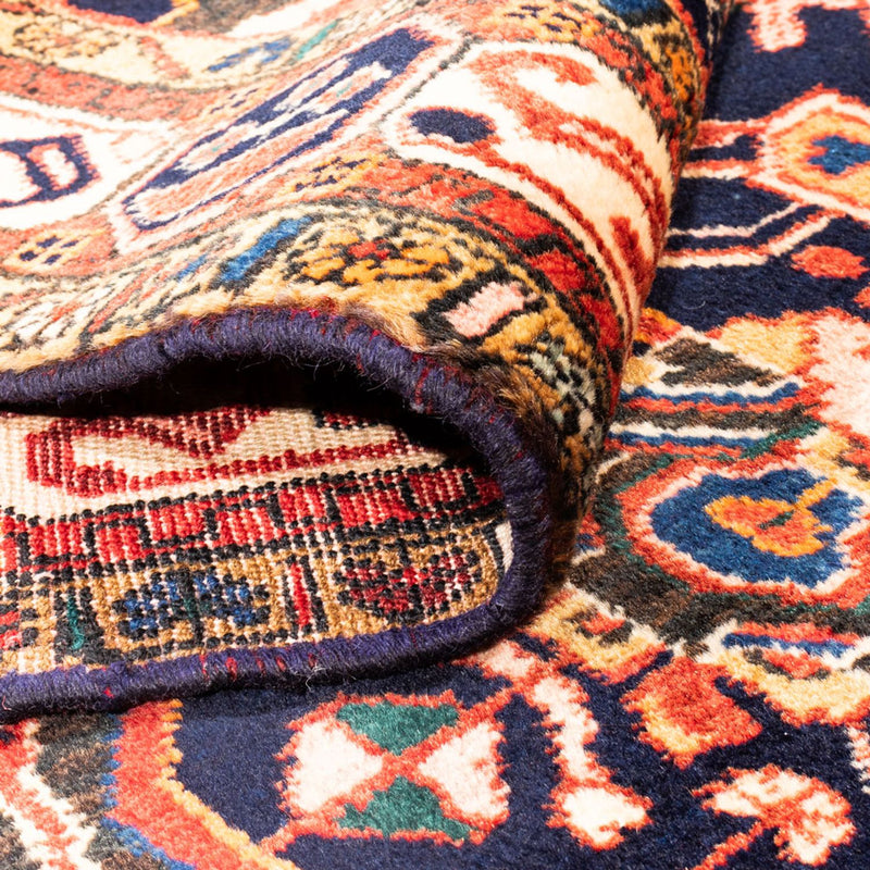 Tapis persan - Nomadic - 295 x 158 cm - bleu foncé