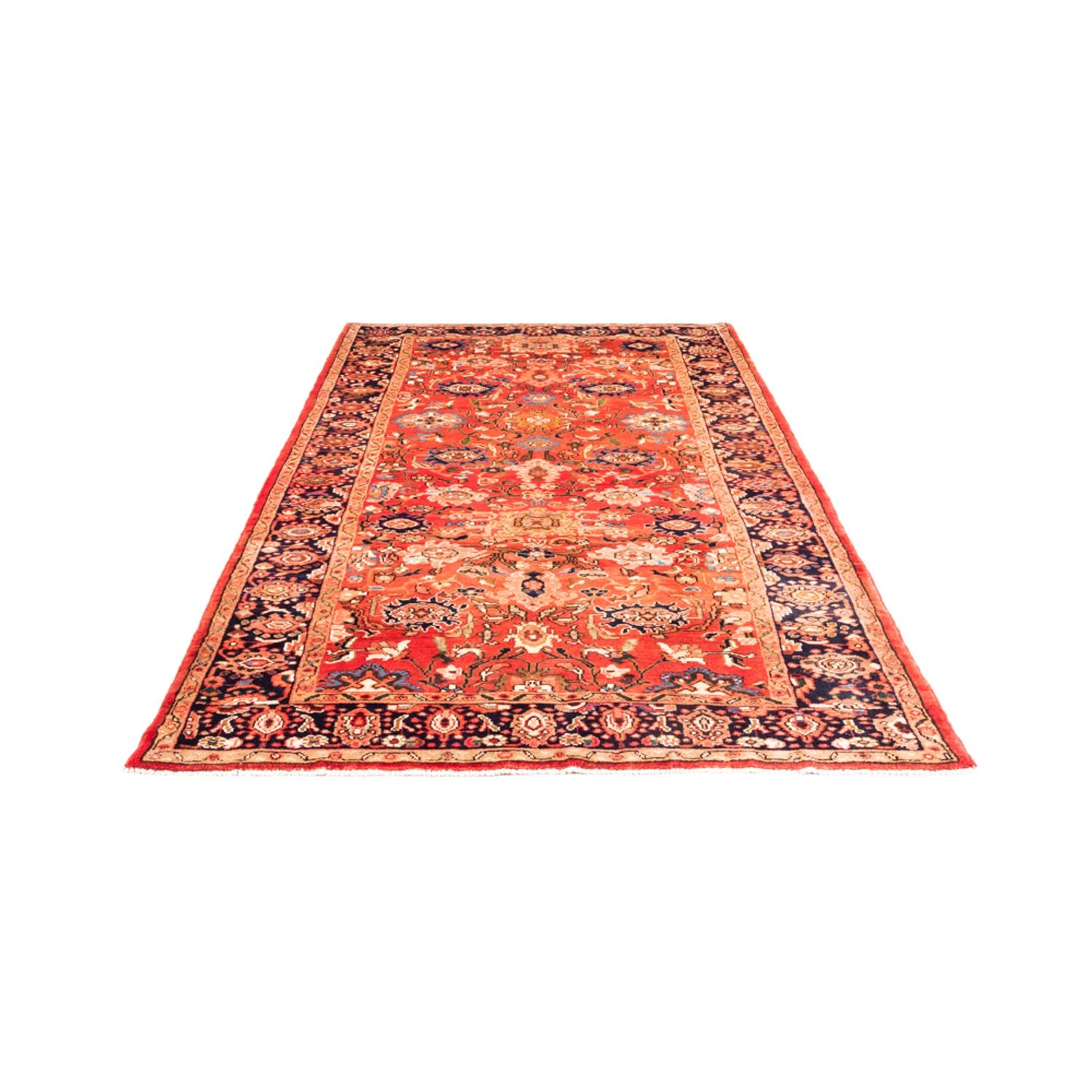 Tapis persan - Nomadic - 278 x 150 cm - rouge