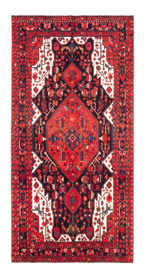 Tapis persan - Nomadic - 310 x 154 cm - bleu foncé