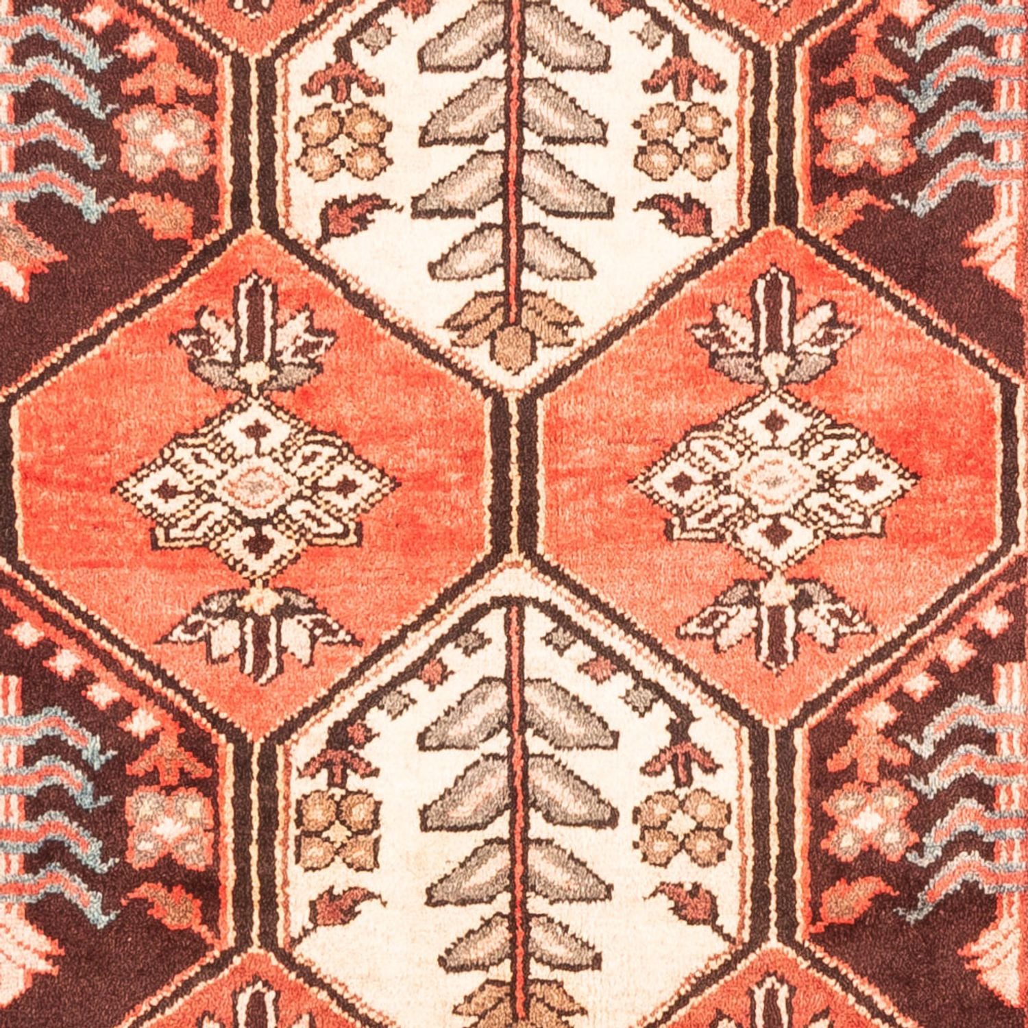 Tapis persan - Nomadic - 300 x 166 cm - rouge
