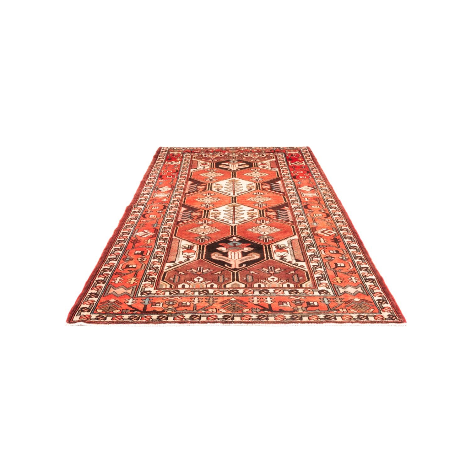 Tapis persan - Nomadic - 300 x 166 cm - rouge