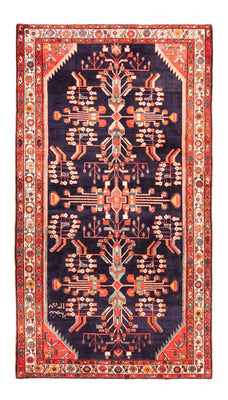 Tapis persan - Nomadic - 290 x 160 cm - bleu foncé