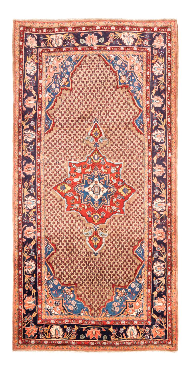 Tapis persan - Nomadic - 320 x 160 cm - rouge