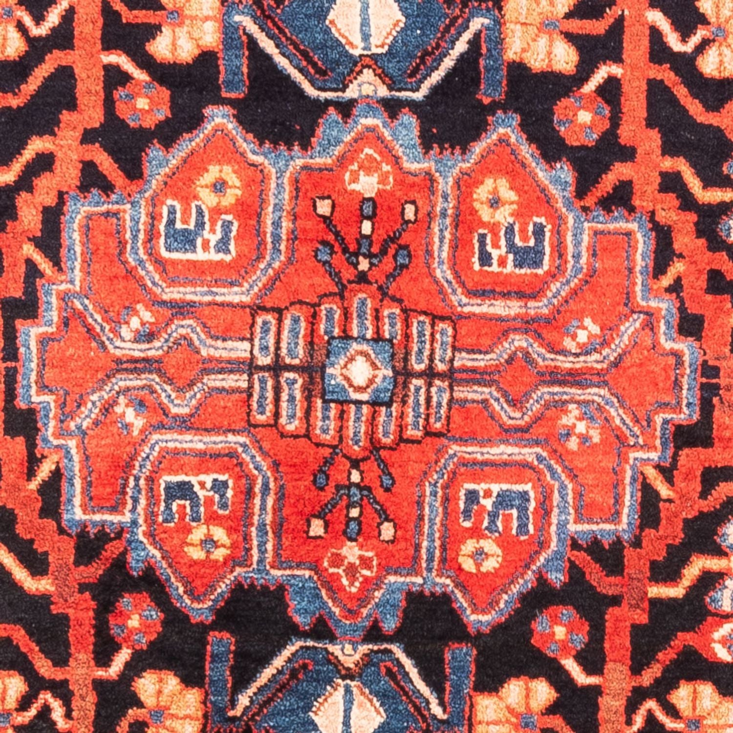 Tapis persan - Nomadic - 275 x 153 cm - bleu foncé