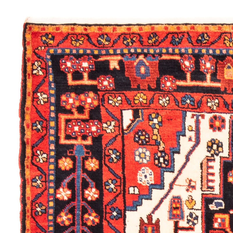 Tapis persan - Nomadic - 285 x 155 cm - bleu foncé