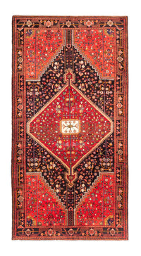 Tapis persan - Nomadic - 295 x 150 cm - bleu foncé