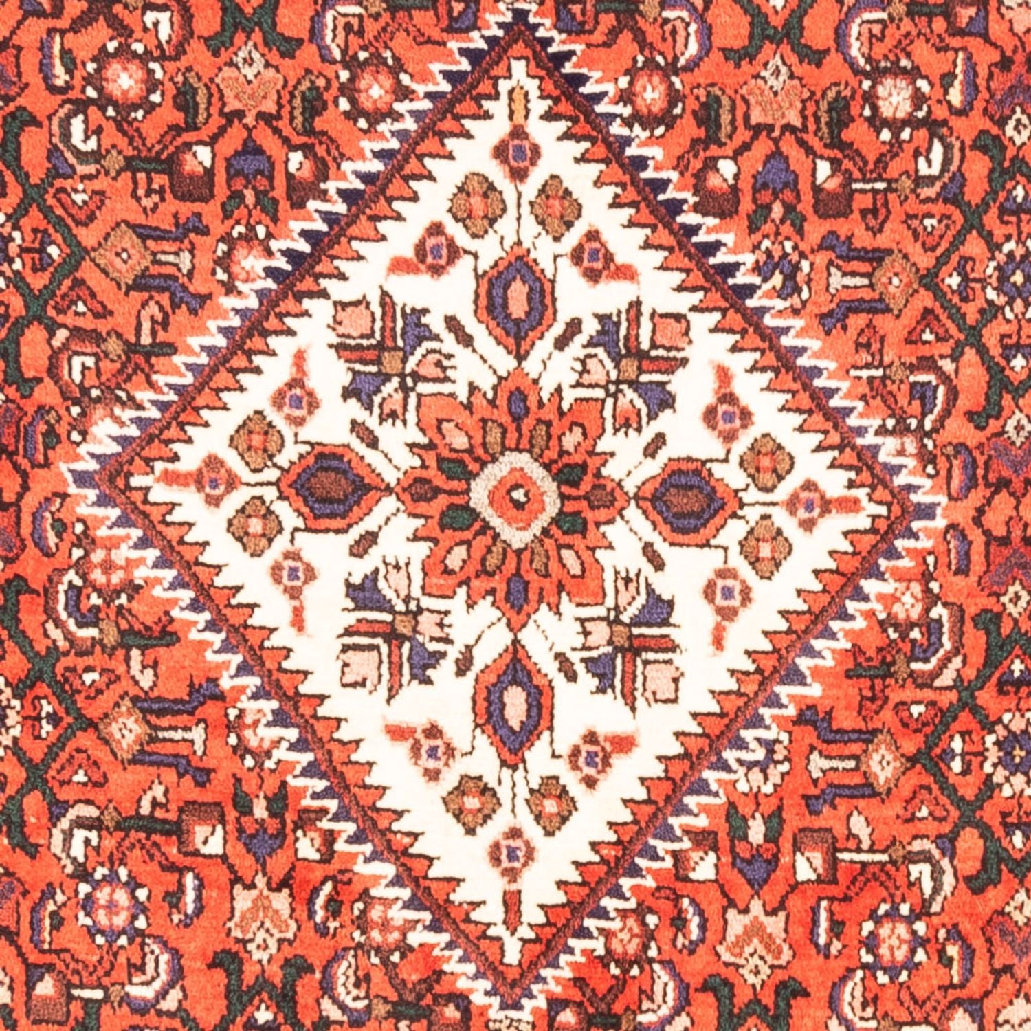 Tapis persan - Nomadic - 296 x 156 cm - rouge