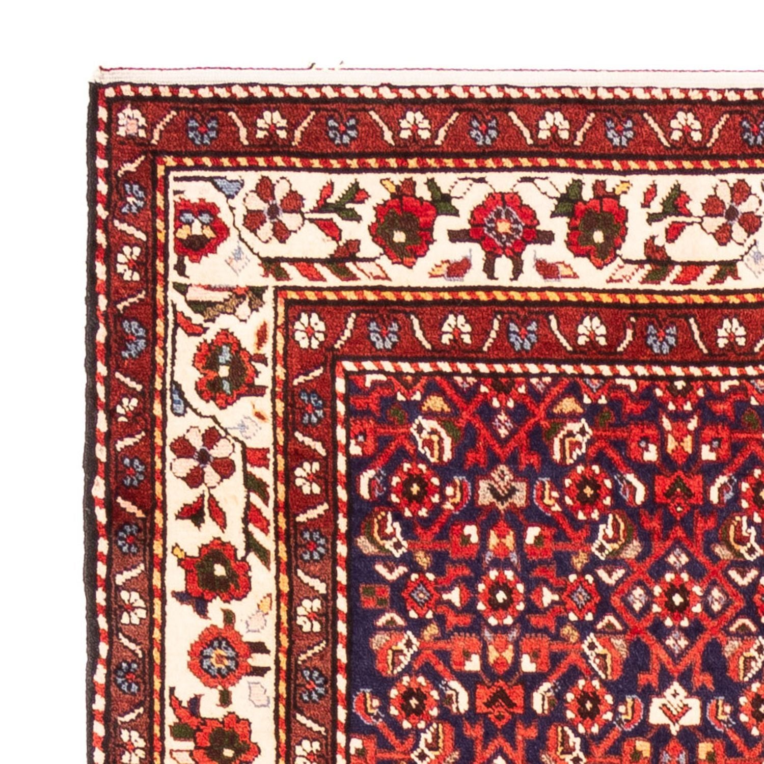 Tapis de couloir Tapis persan - Nomadic - 375 x 150 cm - rouge