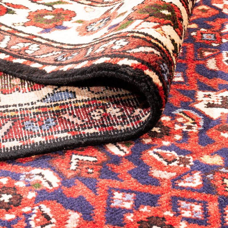 Tapis de couloir Tapis persan - Nomadic - 375 x 150 cm - rouge