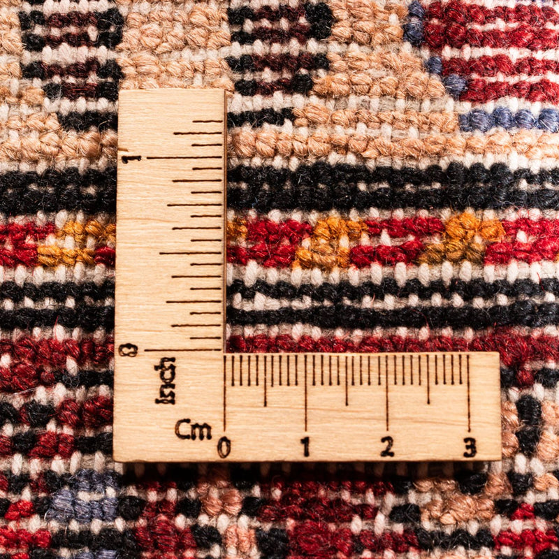 Tapis de couloir Tapis persan - Nomadic - 375 x 150 cm - rouge