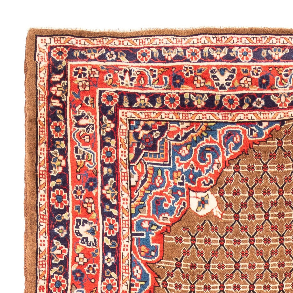 Tapis persan - Nomadic - 312 x 164 cm - rouge