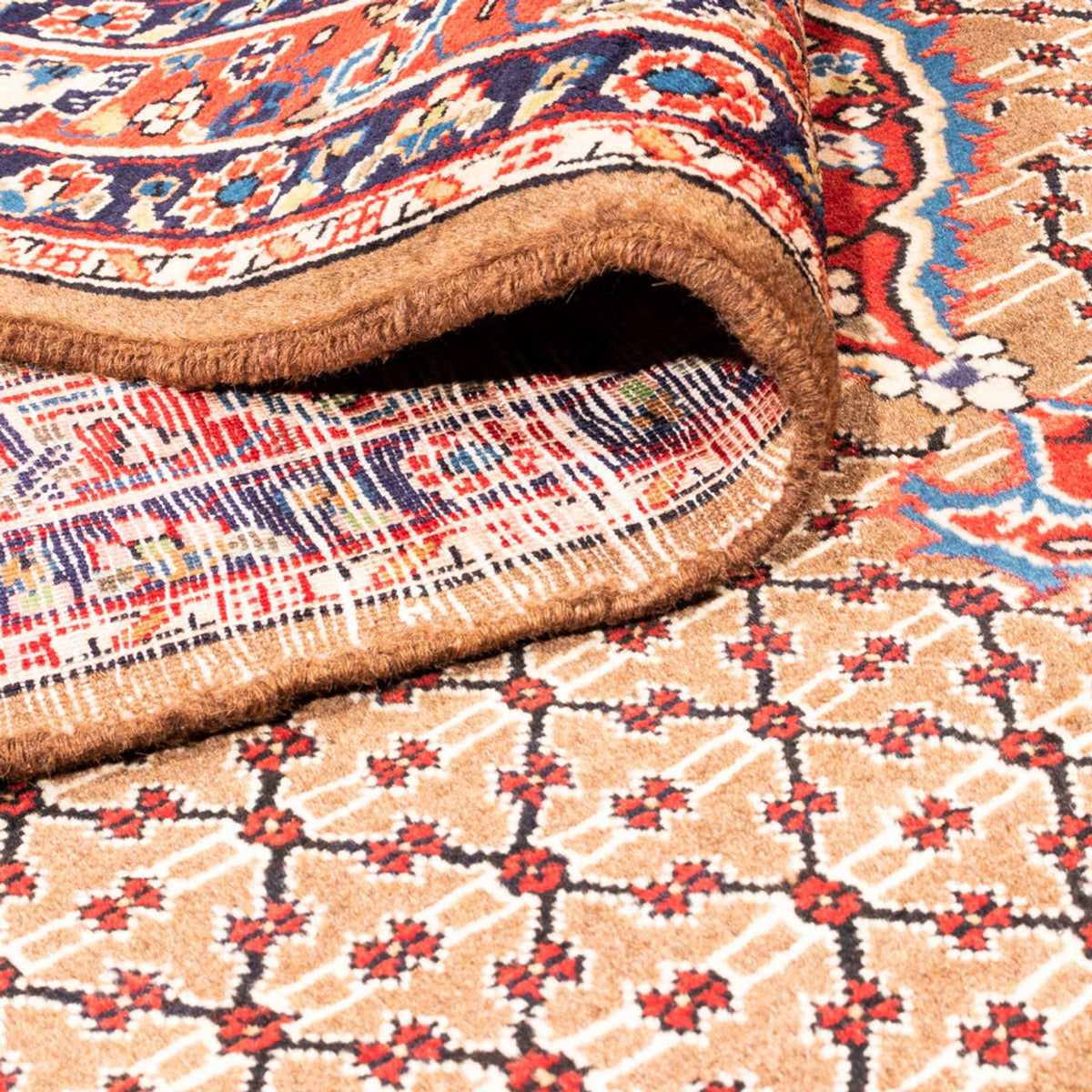 Tapis persan - Nomadic - 312 x 164 cm - rouge