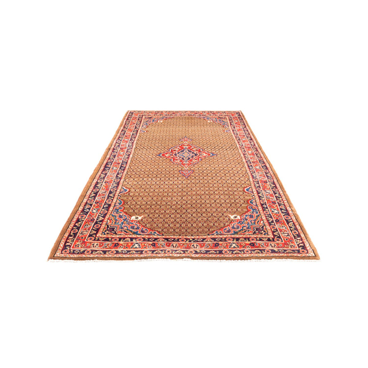 Tapis persan - Nomadic - 312 x 164 cm - rouge