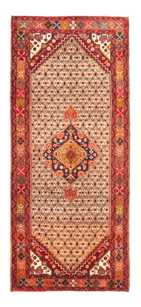 Tapis de couloir Tapis persan - Nomadic - 307 x 135 cm - bleu foncé