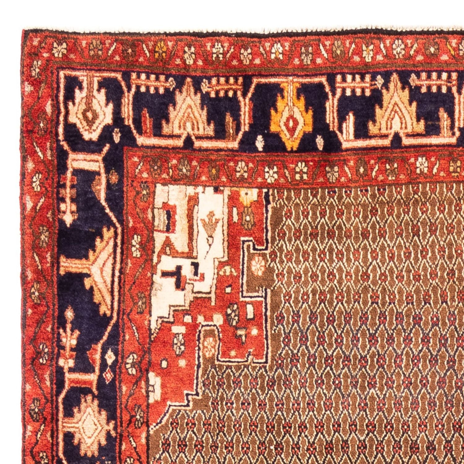Tapis persan - Nomadic - 307 x 160 cm - rouge